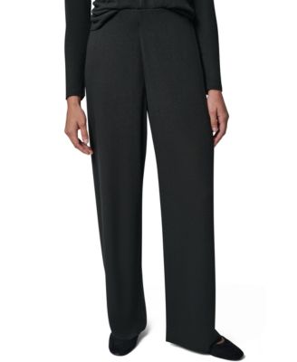 Женские брюки Donna Karan New York с широкими штанинами и поясом без застежки