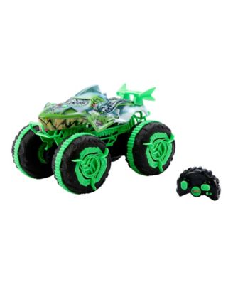 Радиоуправляемый амфибийный внедорожный автомобиль Hot Wheels 1:15 Scale Monster Trucks Great Bite