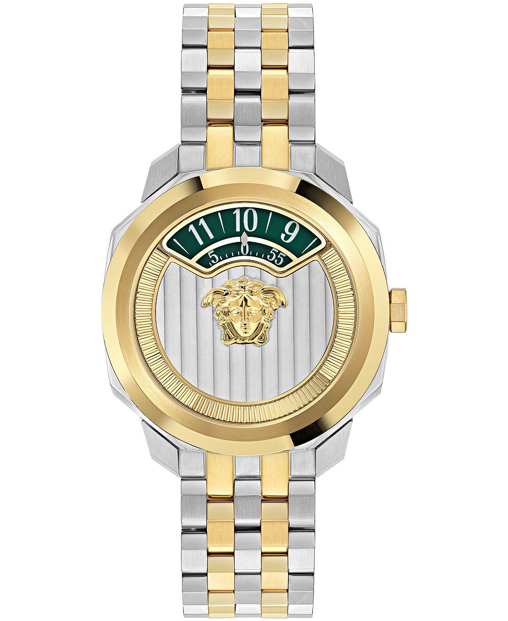 Часы Versace Women's Dylos Silver Stainless Steel Bracelet 39mm