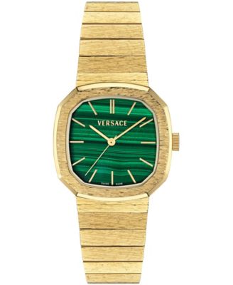 Versace Women's V-Arcadis IP Yellow Gold Stainless Steel Bracelet Watch 32mm