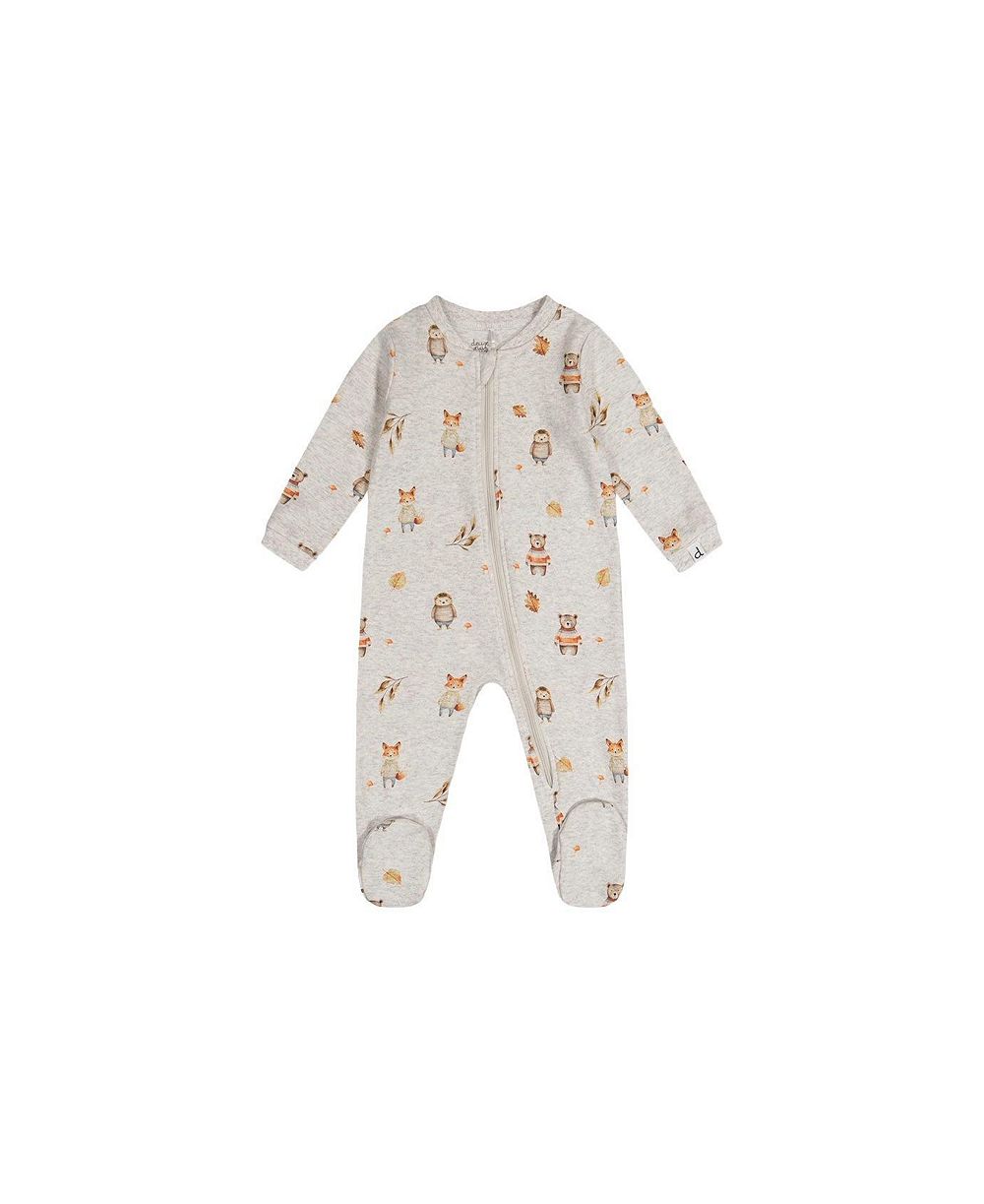 Детский комбинезон Deux par Deux Baby Boys (3M - 24M) Cotton One Piece Pajama