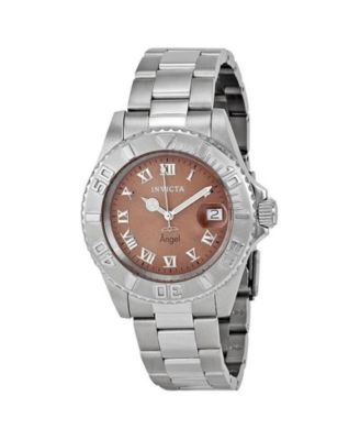 Женские часы Invicta 14362 Angel Quartz с медным циферблатом