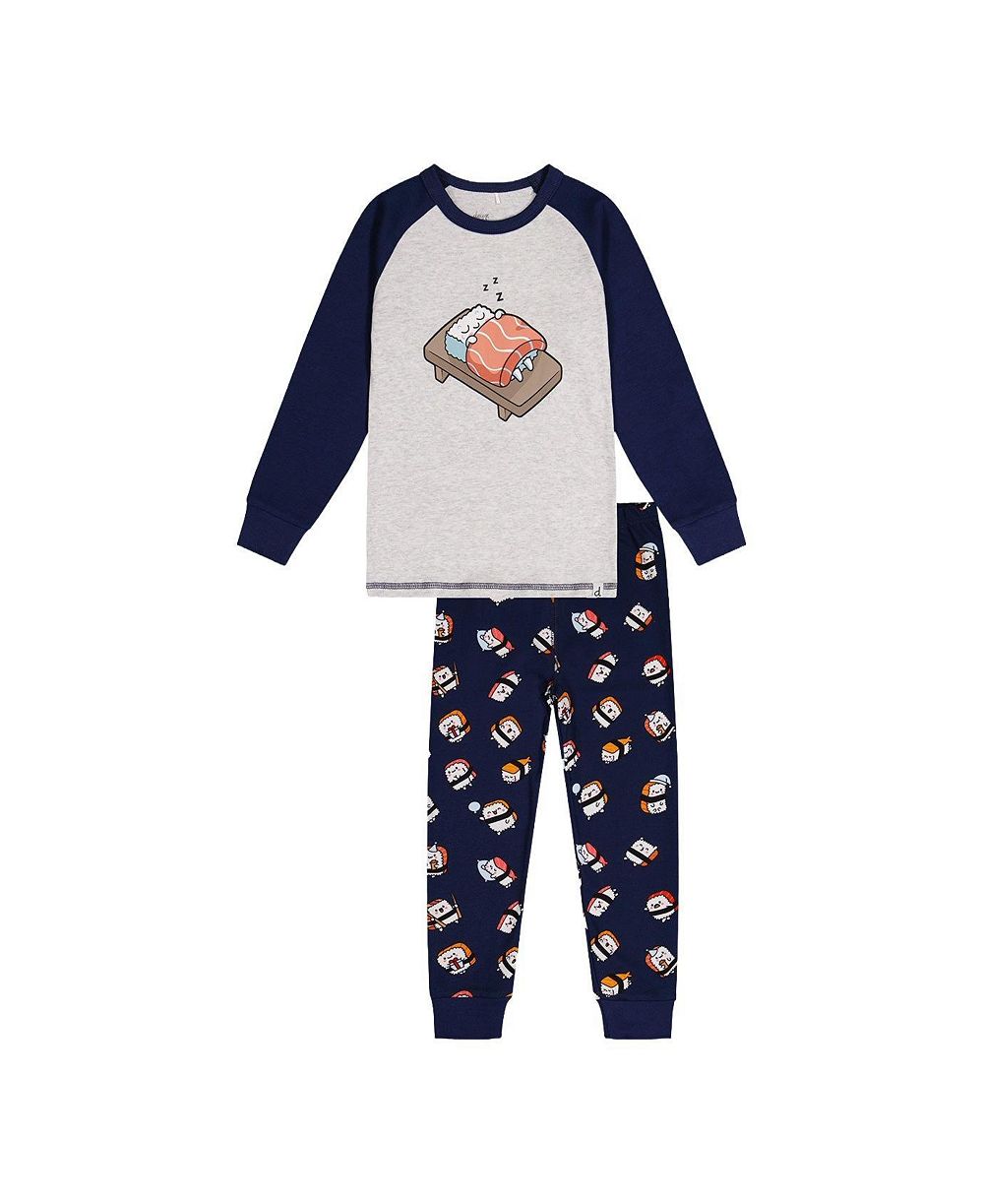 Детский комплект пижам Deux par Deux Cotton Two Piece Pajama Set