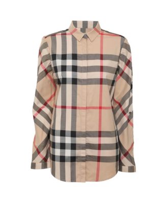 Pre-Owned Burberry Women's Stretch Cotton Top