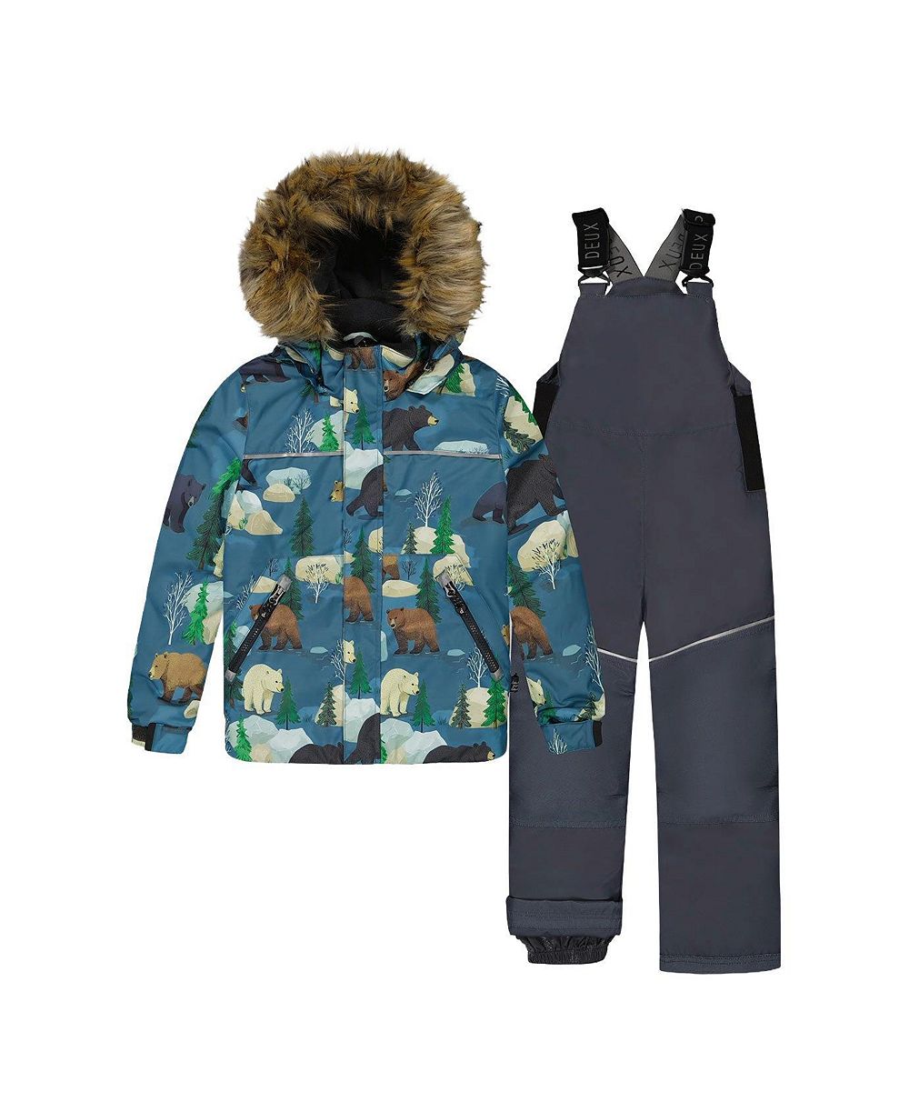 Детский комбинезон Deux par Deux Discover Snowsuit для малышей 2T -5T