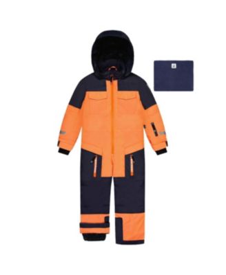 Deux par Deux Toddler ( 4T 5T ) Boy One Piece Teknik Snowsuit
