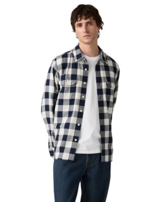 Levi's® мужская рубашка-оверсайз с длинным рукавом и регулярной посадкой