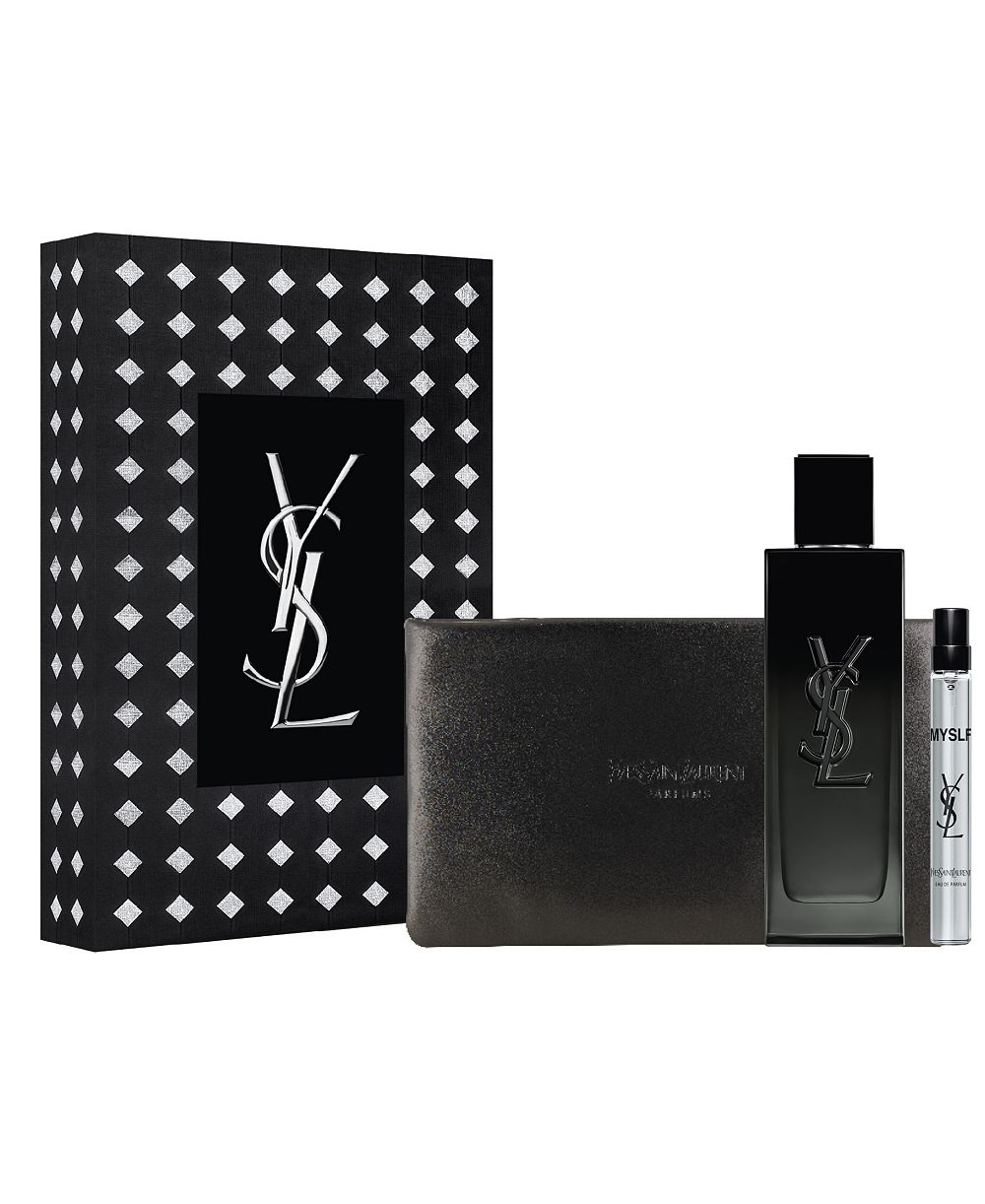 Yves Saint Laurent набор из 3 флаконов мужского парфюма MYSLF Eau de Parfum, спрей