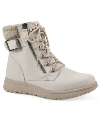 Cliffs by White Mountain Women's Hearten 2 Hiker Lace-Up Booties
