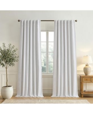 Lenox штора для окна с застежкой на перекладину/карман, Linen Blend Blackout