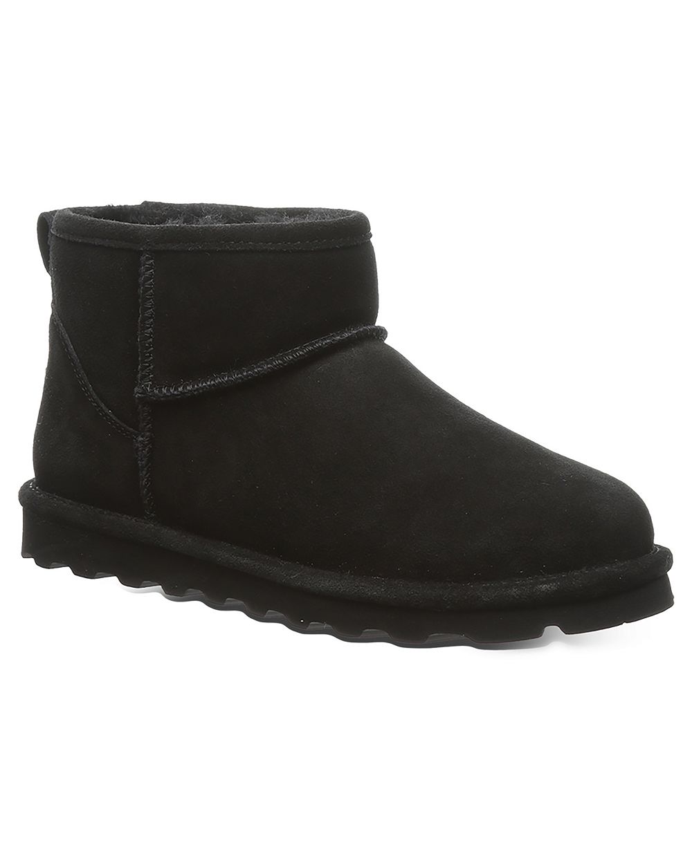 BEARPAW Women's Shorty Wide Short Round Toe Ankle Booties