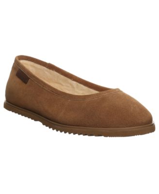 BEARPAW Women's Jazlyn Round Toe Ballet Flats