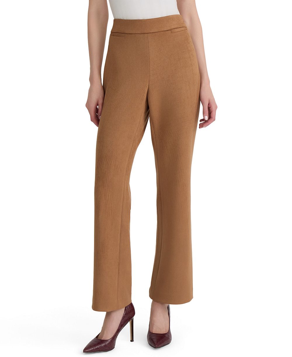 Женские брюки Jones New York Pull-On Mid-Rise Suede Bootcut