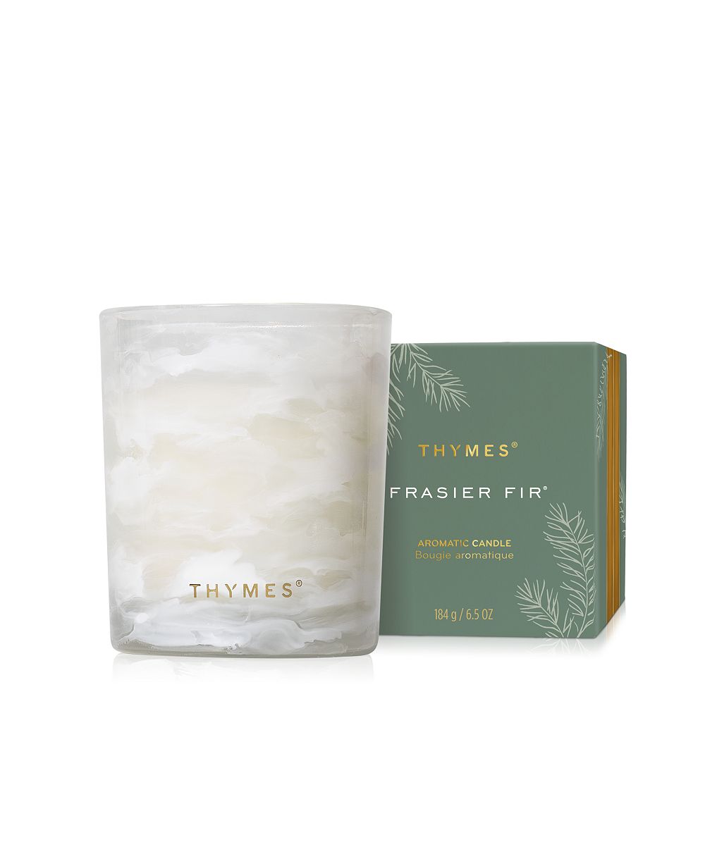 Ароматическая свеча Thymes Frasier Fir Tidings, 6.5 унций