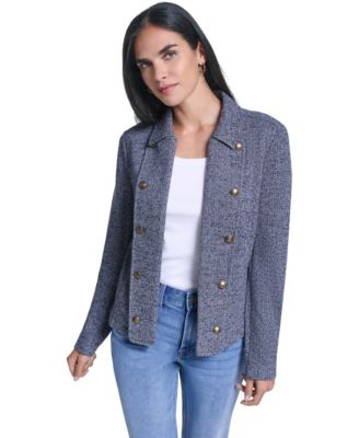 Женская двубортная куртка Nautica Marled Band