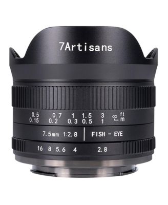 7artisans 7.5mm f/2.8 Mark II Рыбий глаз Объектив для Sony E