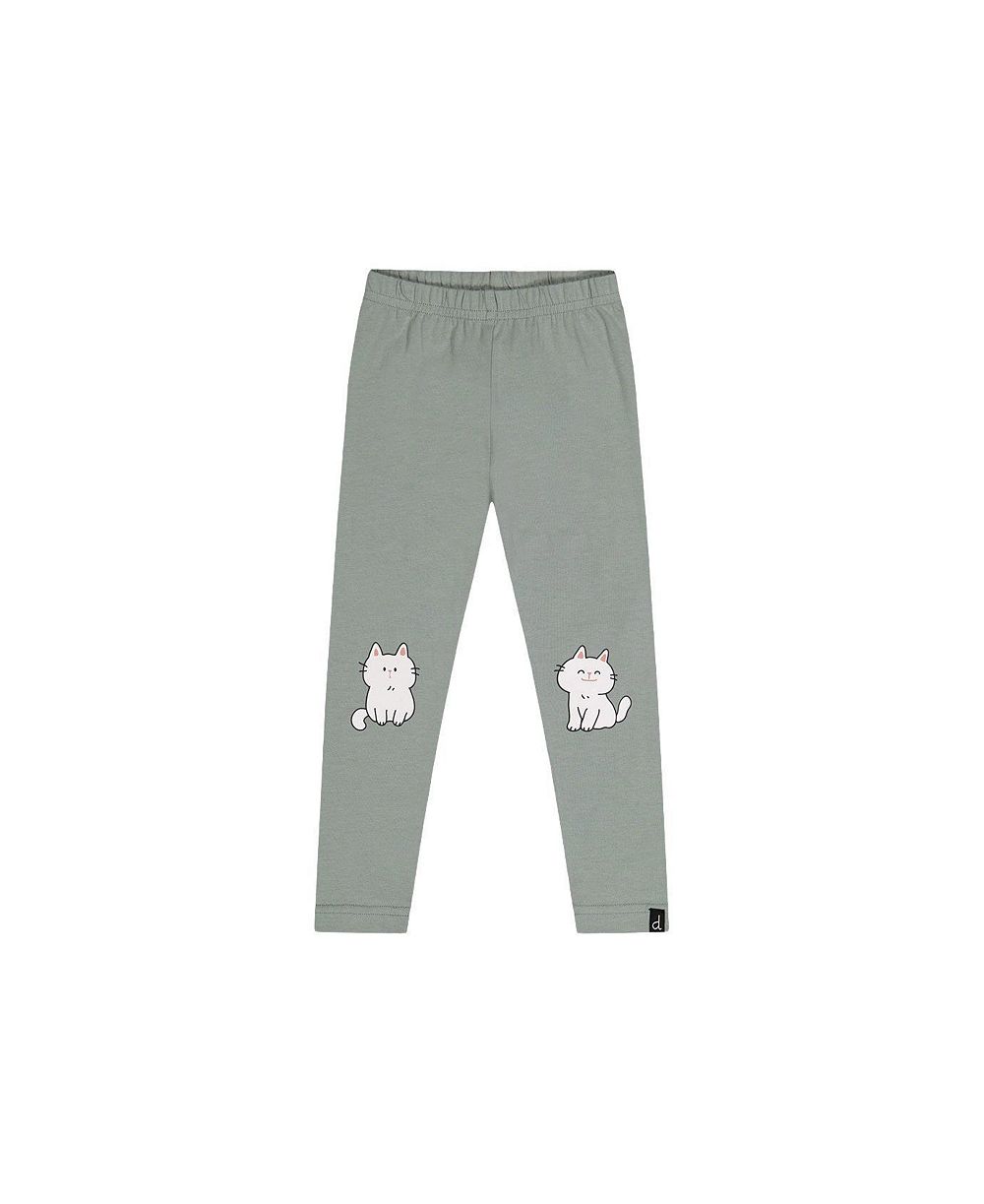 Легинсы Deux par Deux для девочек (12m-24m) Cotton Sage