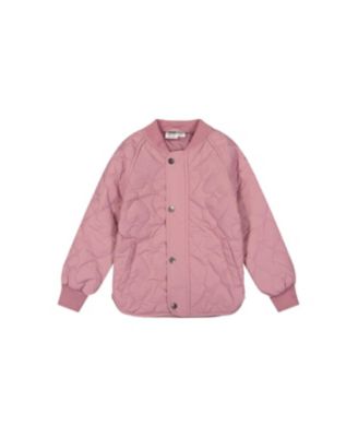 Куртка Deux par Deux Little and Big Girl 6-14 Quilted Raglan Sleeve Mauve
