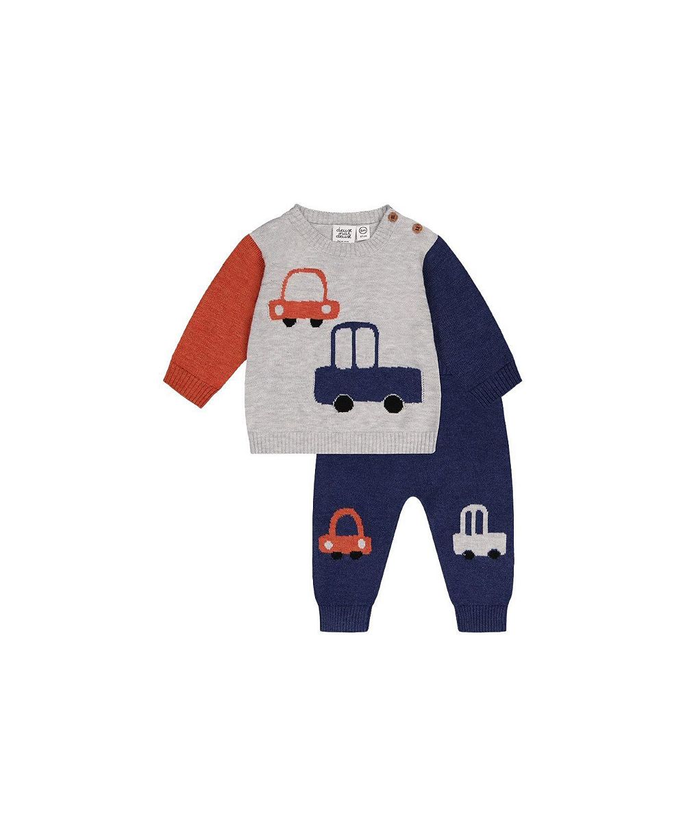Детский комплект Deux par Deux Knitted Top and Pants Set