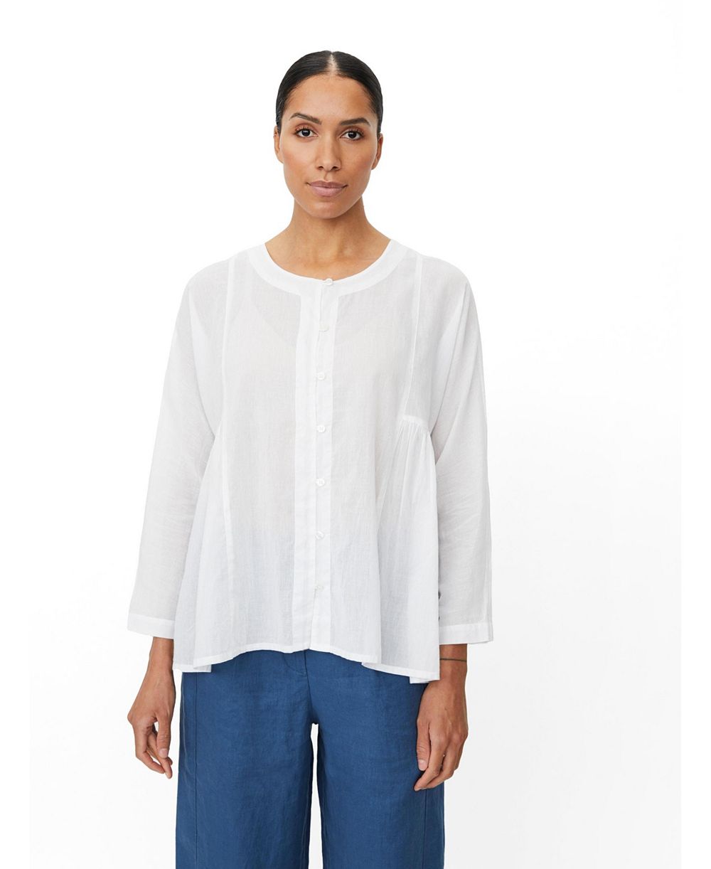 Женская блузка Masai Copenhagen MaIanelle Long-Sleeve Cotton Button-Up