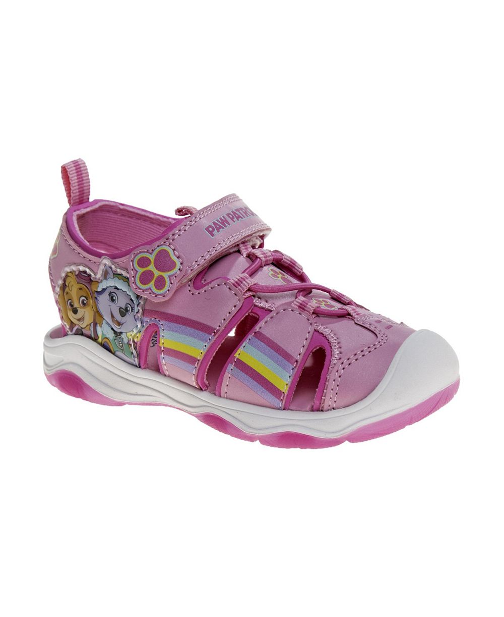 Nickelodeon Paw Patrol Hook and Loop Closed Toe Sport Sandals Girl's (6-12)Protection Outdoor Ready Durable