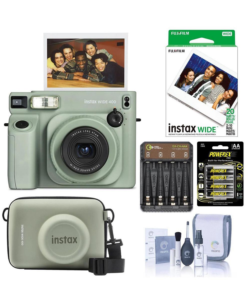 Фотоаппарат Fujifilm Instax Wide 400 для моментальной съемки