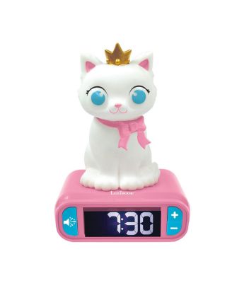Цифровой будильник Lexibook RL800KT 7" 3D-Kitten с ночником