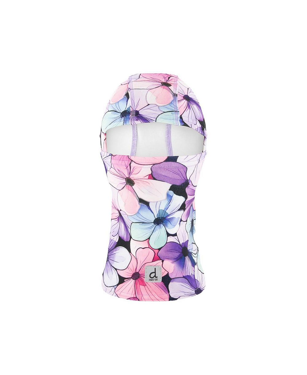 Балаклава Deux par Deux Brushed Jersey Floral Print для девочек