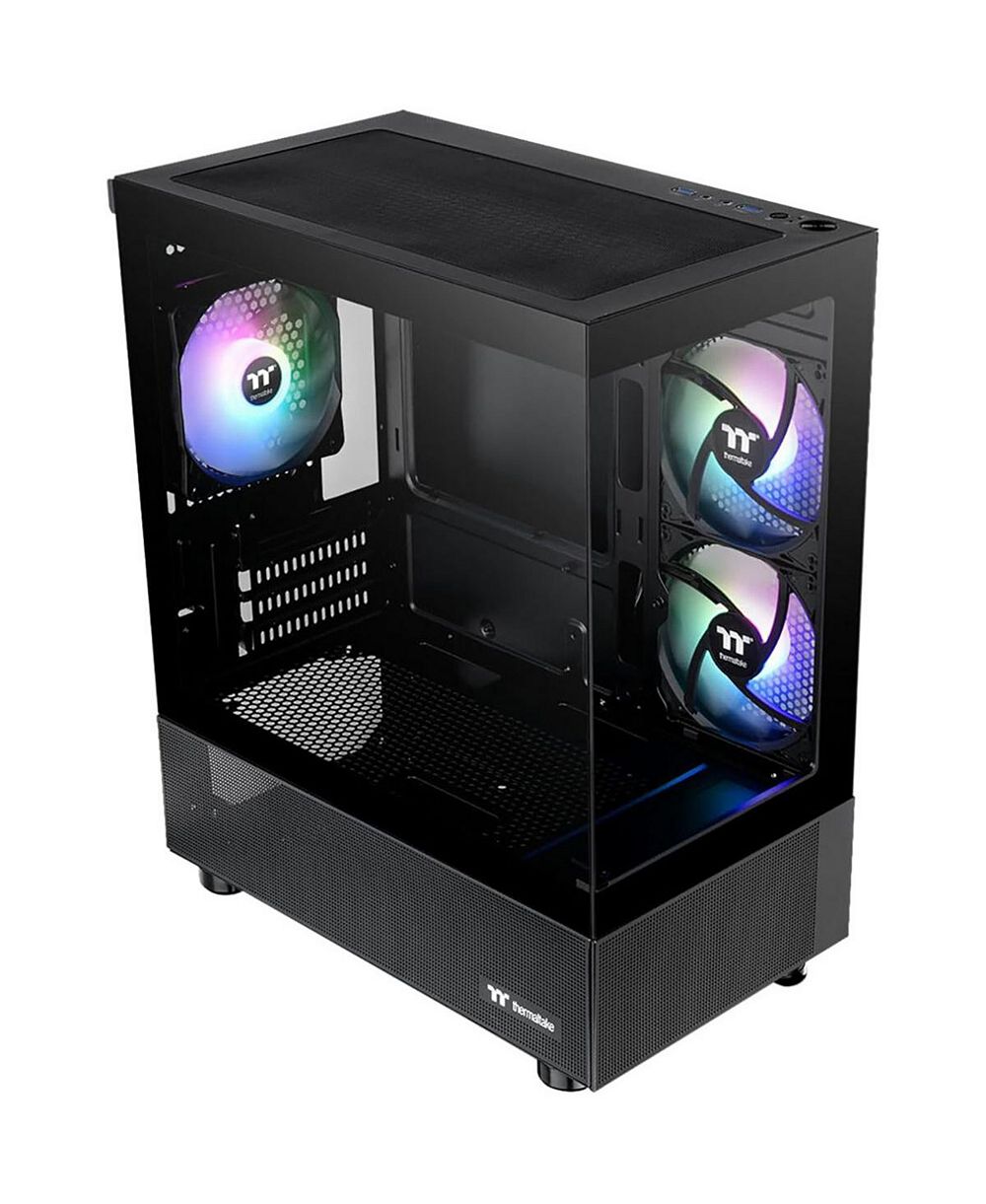 Корпус Thermaltake View 170 TG ARGB с закаленным стеклом для Micro-ATX [Совместимо со сборками Micro-ATX]