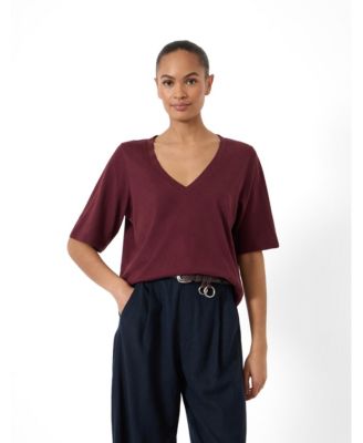 Женская футболка Hush Reece V-Neck Short-Sleeve Drapey T-Shirt