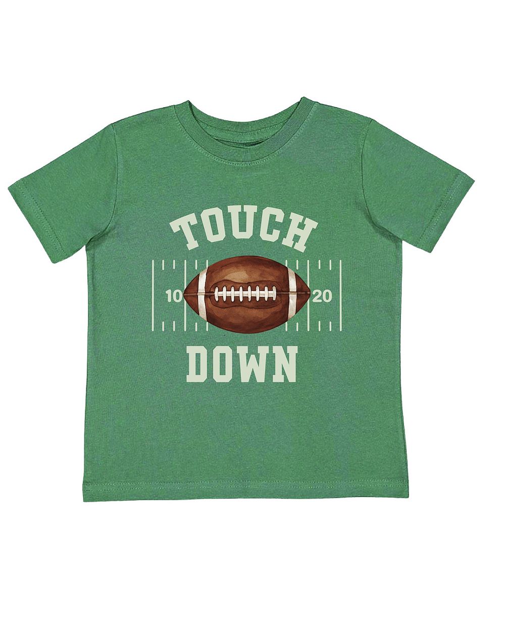Мужская футболка Sweet Wink для малышей 2T-4T с коротким рукавом Touchdown