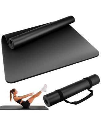 AOFAR коврик для йоги из каучука, нескользящий, 72" x 27