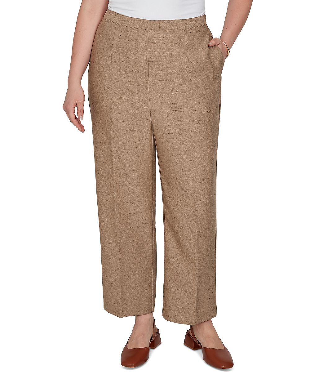 Брюки Plus Size Alfred Dunner с завязками и средней посадкой