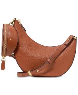 kate spade new york маленькая кросс-боди сумка из зернистой кожи Duo