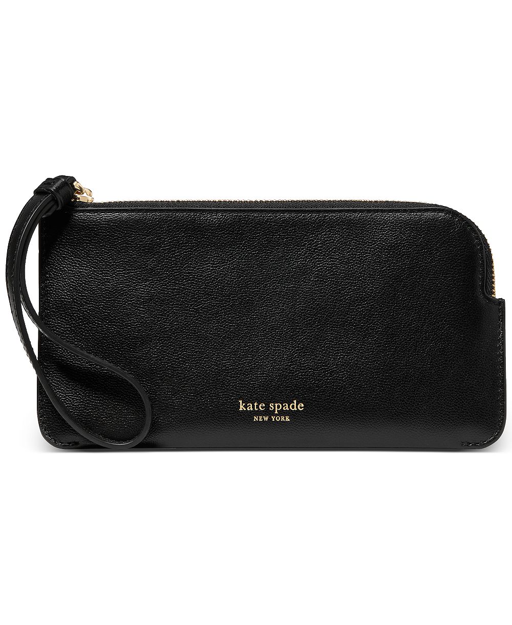 Клатч kate spade new york Zippy Smooth Leather Wristlet