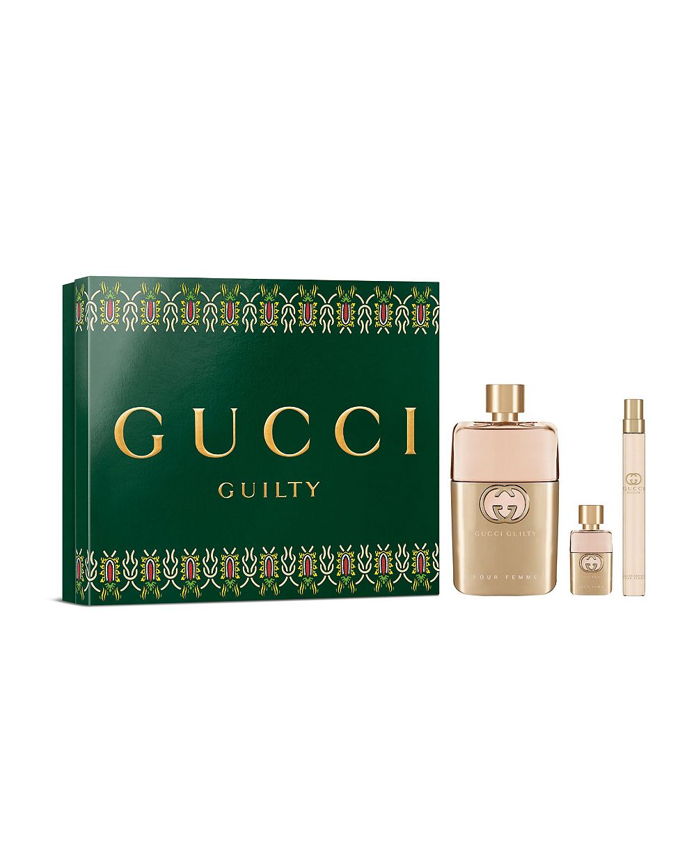Gucci набор из 3-х средств Guilty Pour Femme Eau de Toilette