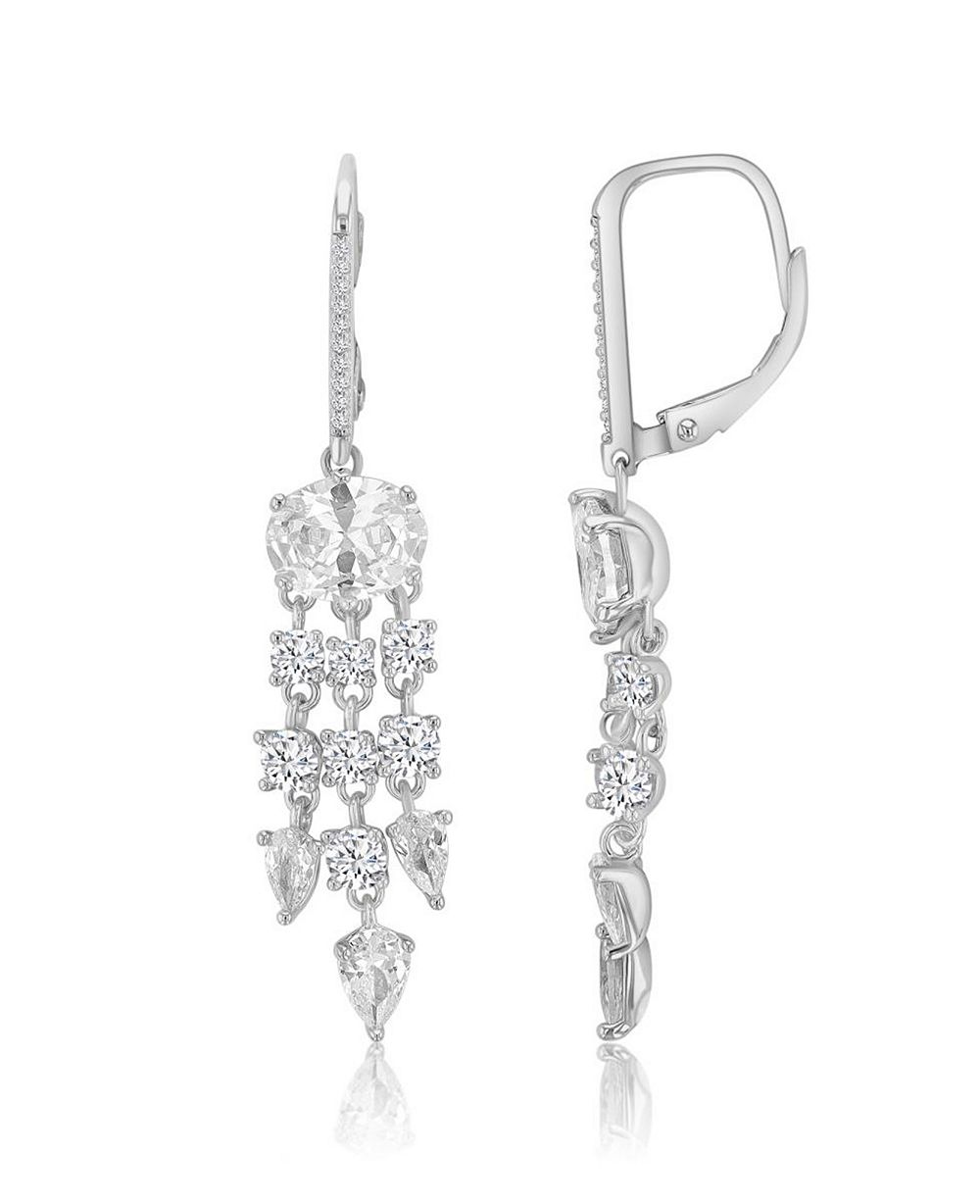 Macy's серьги-ловцы снов многослойные с позолотой 14k