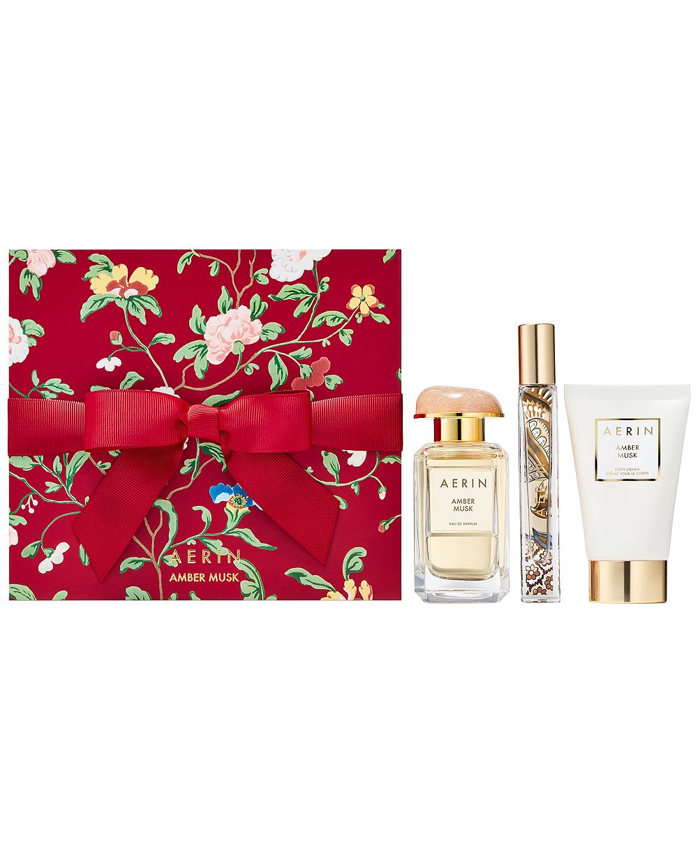 Подарочный набор AERIN 3 предмета: аромат Amber Musk