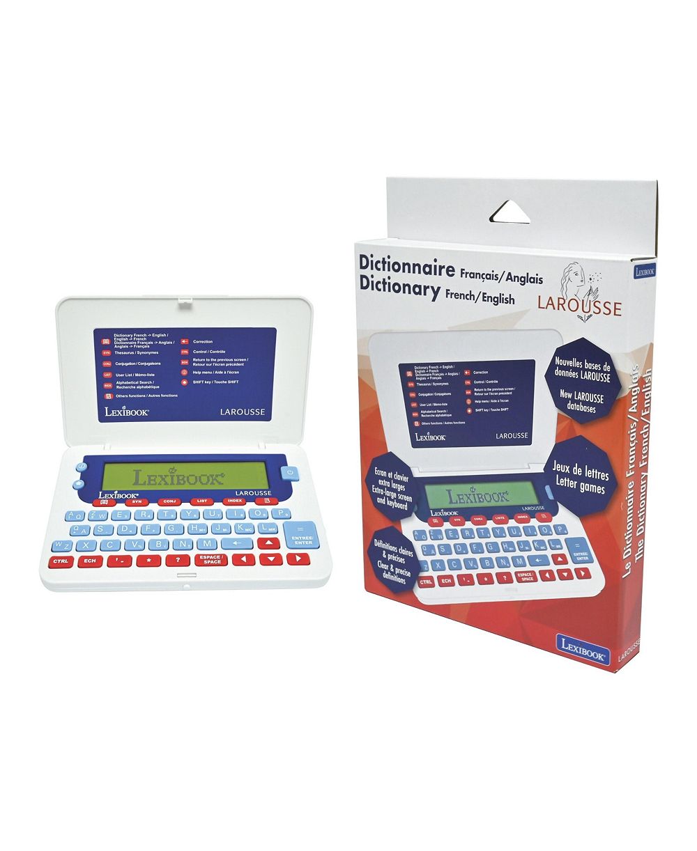 LEXIBOOK , Larousse French/English Dictionary, 400,000 Words, Expressions and Translations, 3000 Americanisms, Word Games, D880i1
