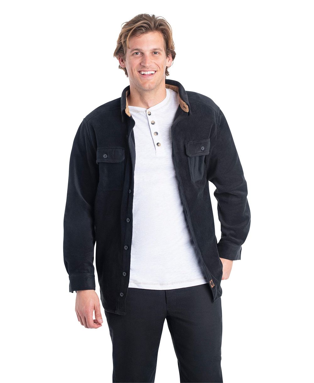 Legendary Whitetails Мужская тяжелая флисовая рубашка Navigator Long Sleeve Button Up