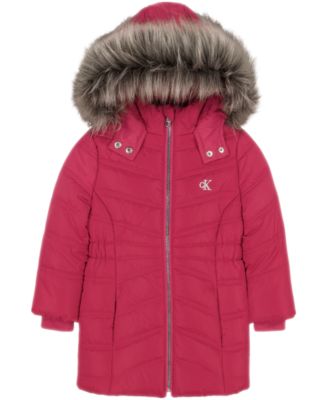 Детская куртка Calvin Klein Baby Girls' Long-Sleeve Aerial