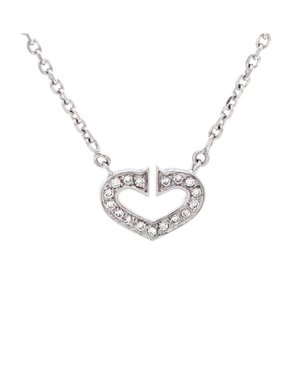 Б/у кулон Cartier C Heart de Cartier