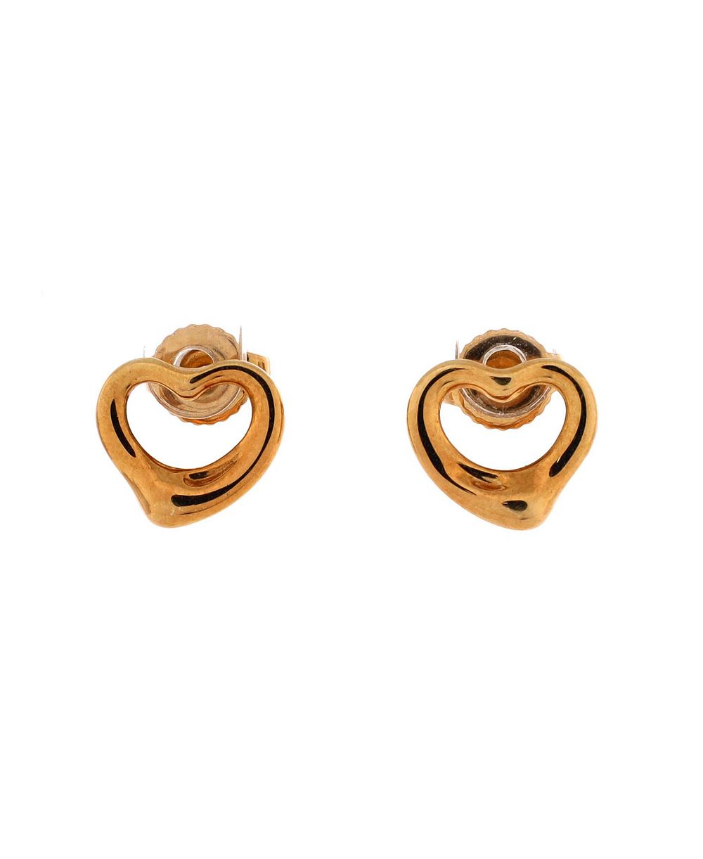 Tiffany & Co Elsa Peretti Open Heart серьги, б/у
