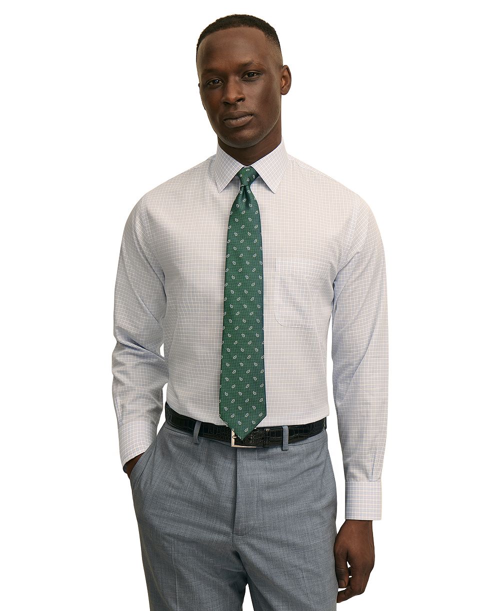 B By Brooks Brothers мужская рубашка с отложным воротником