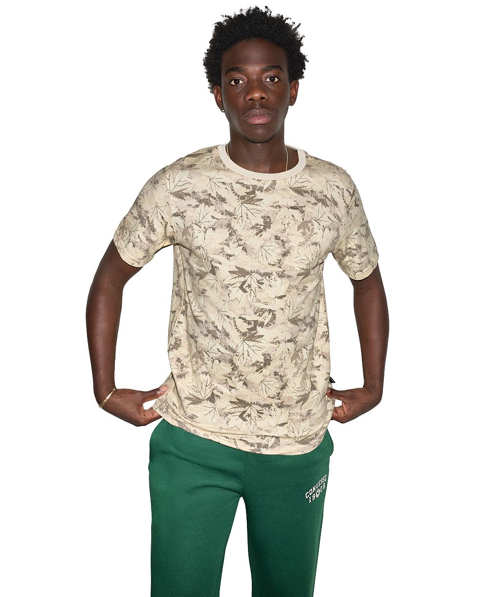 Converse Men's All-Over Print Camo Utilitarian T-Shirt