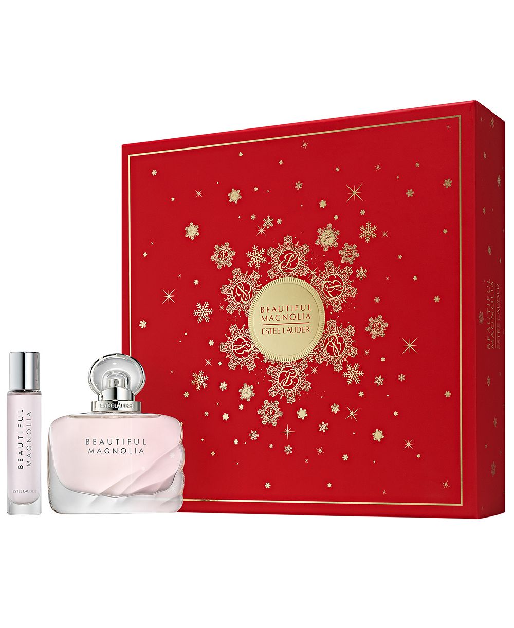 Подарочный набор Estée Lauder: духи Beautiful Magnolia Eau de Parfum, 2 предмета