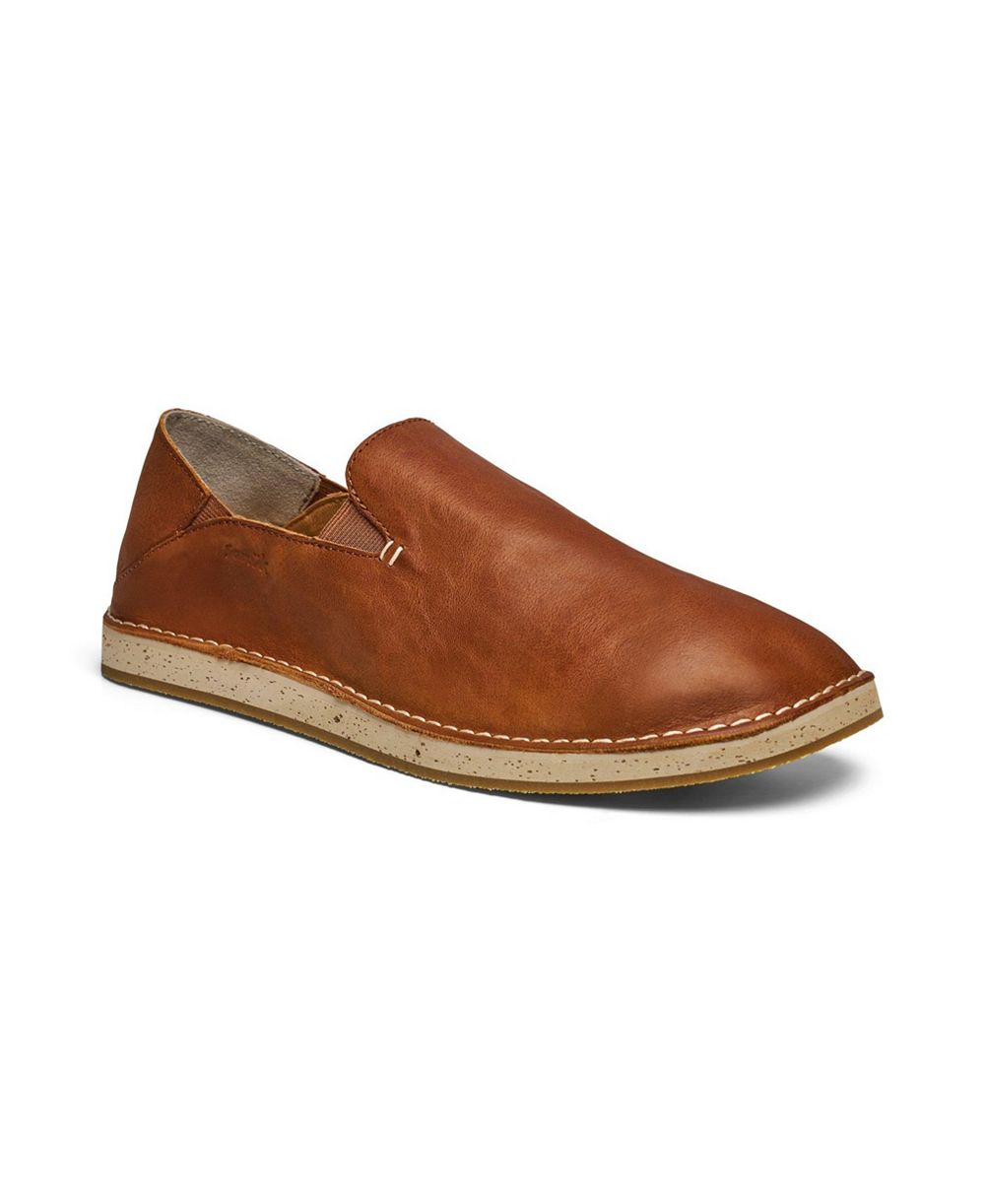 Мужские кожаные лоферы Sanuk Donny Crafted