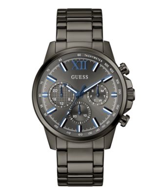 Мужские часы GUESS Quartz Gunmetal Stainless Steel 44mm