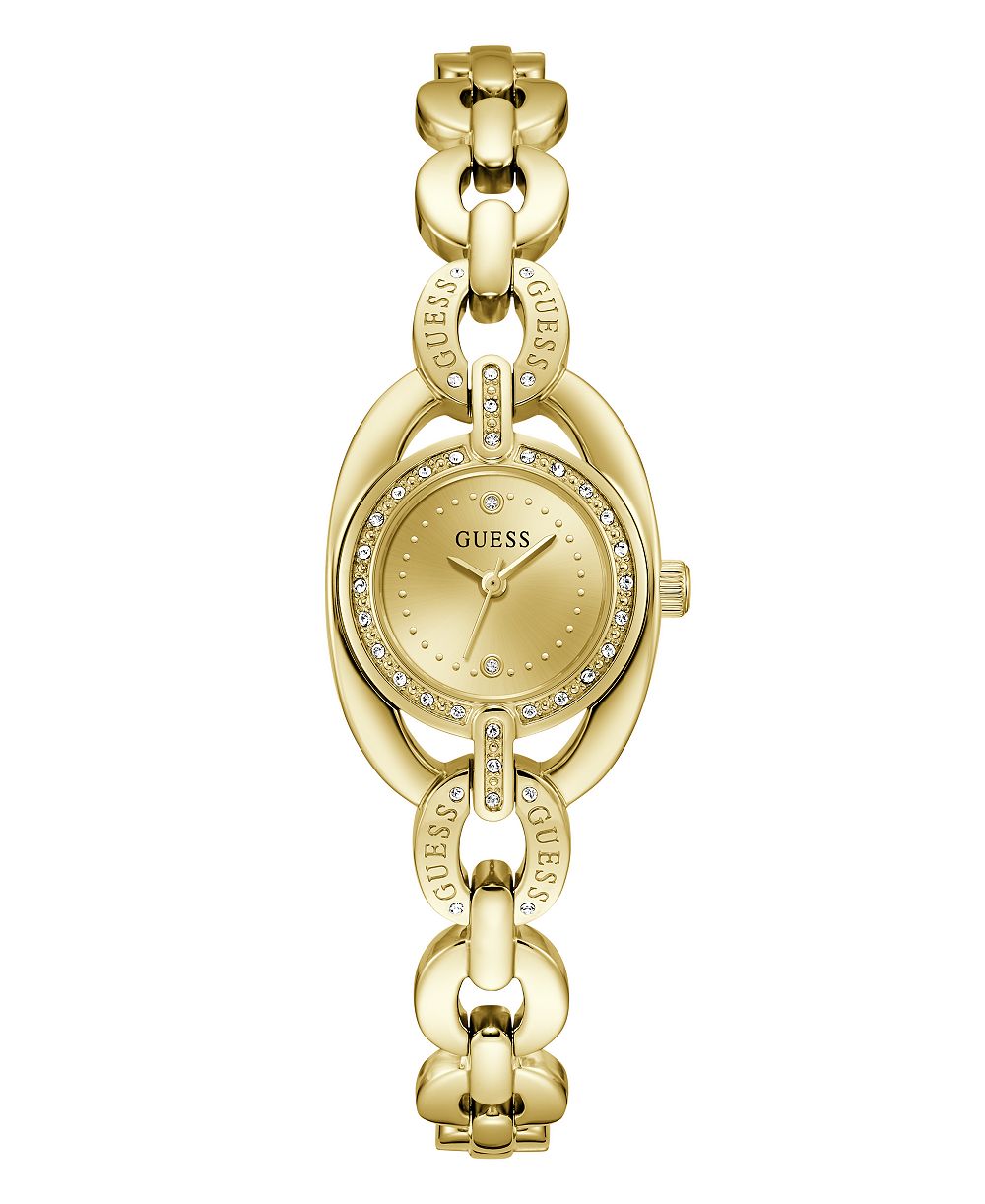 Женские часы GUESS Quartz Gold-Tone Stainless Steel 26mm