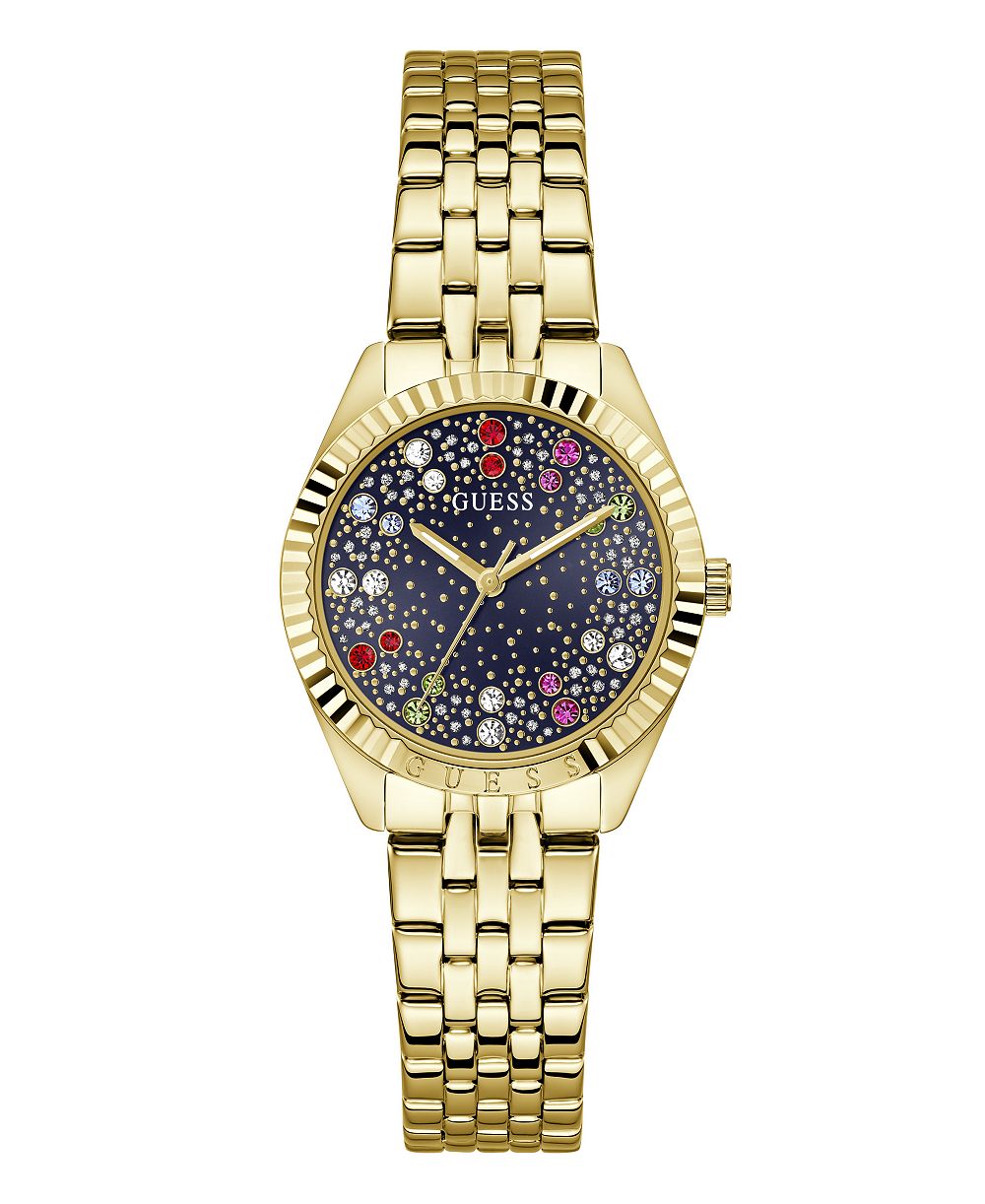 Женские кварцевые часы GUESS Gold-Tone Stainless Steel 32mm